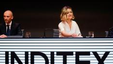 Marta Ortega, presidenta de Inditex, en La Coruña.