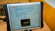 Proyecto piloto de exámenes telemáticos de conducir en Calatayud.