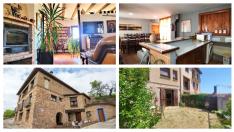 Cuatro casas a la venta en Alquézar.