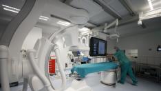 Nueva sala de Radiología Intervencionista del Hospital Clínico de Zaragoza.