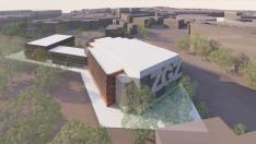 Proyecto de la nueva sucursal del Wizink Center madrileño en Zaragoza.