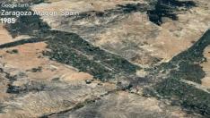 Timelapse de Zaragoza, realizado por Google Earth