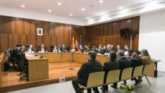 El juicio contra Francisco Javier Mendoza y el resto de acusados se celebró en la Audiencia Provincial de Zaragoza en febrero de 2020.