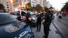 policía nacional plaza españa
