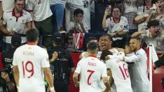Sevilla - Manchester United, partido de la Liga Europa