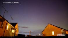 Gb, aurora boreale a sorpresa sui cieli della Scozia