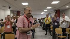 José Juan Arceiz, tras ser elegido nuevo líder de UGT Aragón.