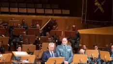 Foto del Concierto Solidario de la Unidad de Música de la Guardia Civil en beneficio de Atades, en la Sala Mozart del Auditorio de Zaragoza