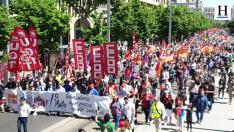 Manifestación del 1º de Mayo del 2023, en Zaragoza