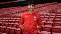 Carlos Martín, delantero del Atlético de Madrid