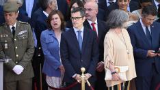 El ministro de Presidencia, Félix Bolaños, asiste al acto cívico militar por el Dos de Mayo, Día de la Comunidad de Madrid