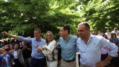 Feijóo se compromete en Andalucía a llevar el agua donde no la hay, "bien vale ganar unas elecciones generales"