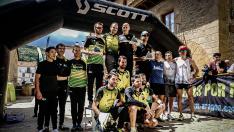 El Matarraña Team, campeón de Aragón de carreras por montaña en línea.