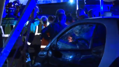 El accidente ocurrió a última hora de este domingo