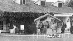 El restaurante Gayarre, en la década de los años 80.