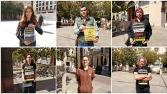 Miembros de la plataforma Creer en nosotros del sector de la imagen personal en Zaragoza.