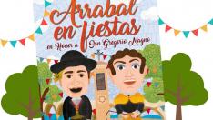 Fiestas del barrio del Arrabal de Zaragoza. gsc