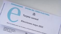 Funciones de la tarjeta del censo electoral
