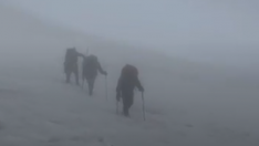 Una intensa niebla dificultó el rescate