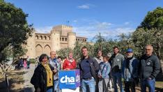 Chuaquín Bernal, en la Aljafería.
