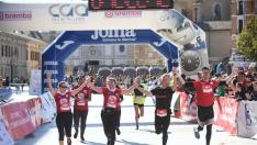 Foto de la Carrera Popular 'Ponle Freno' Zaragoza 2023, en la Plaza del Pilar