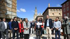 Mitin de Cs-Tú Aragón en Zaragoza