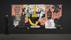 'El gran espectáculo (The Nile)' de Basquiat.