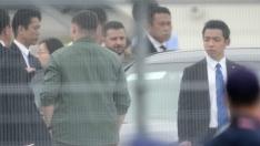 Imágenes de la llegada de Volodímir Zelenski a Hiroshima para participar en el G-7