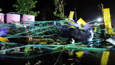 Siete muertos, incluidos cuatro niños, al derrumbarse el techo de una escuela en Tailandia