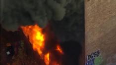 El fuego consume un edificio de siete plantas en Australia