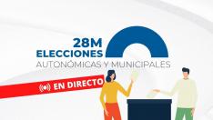 Elecciones autonómicas y municipales 2023 en directo. Recurso. gsc