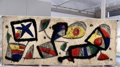 Joan Miró y Josep Royo, 'Tapiz'.