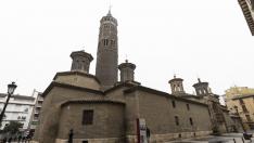 Toque de campanas en la iglesia de San Pablo en Zaragoza para celebrar la declaración de las navatas como patrimonio de la humanidad. Marisancho Menjón **   Autor: DUCH, OLIVER Fecha: 03/12/2022 Propietario: Heraldo de