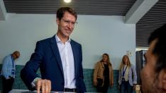 El candidato del PP a la Presidencia del Gobierno de La Rioja, Gonzalo Capellán