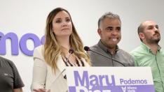 Maru Díaz, este domingo en sus declaraciones a los medios de comunicación.