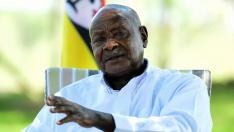 El presidente de Uganda, Yoweri Museveni.