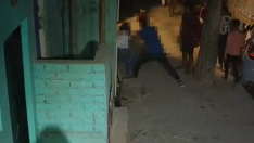 Momento del asesinato de la joven (imágenes sensibles)