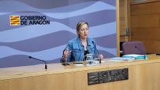 La consejera de Economía y Empleo en funciones, Marta Gastón