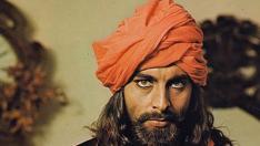 Kabir Bedi en su papel de Sandokán