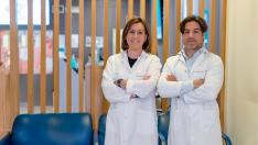 La doctora Isabel Giménez, ginecóloga responsable de la Preservación de la Fertilidad en Quirónsalud Zaragoza, y el doctor Néstor Herráiz, ginecólogo coordinador de la Unidad de Endometriosis de Quirónsalud Zaragoza.