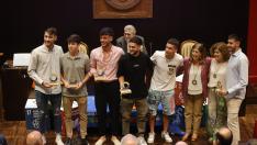 Foto de la Gala del Deporte Universitario 2023 en el edificio Paraninfo de Zaragoza