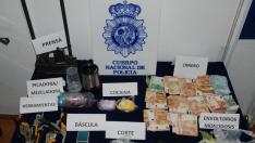 La Policía Nacional detiene a tres personas por tráfico de drogas en Teruel