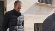 El exconcejal Carlos Aranda, tras prestar declaración en los juzgados el pasado marzo.