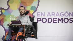 El portavoz de Unidas Podemos en el Congreso, Pablo Echenique.
