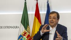 El presidente en funciones de la Junta de Extremadura, Guillermo Fernández Vara.