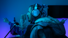 Rauw Alejandro en el vídeo de la sesión con Bizarrap