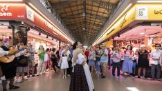 Celebración de los 120 años de la inauguración del Mercado Central de Zaragoza.