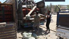 Ataque a un mercado en Siria.
