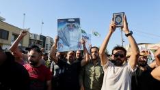 Protestas en Bagdad por la quema del Corán en Suecia.