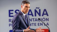 Pedro Sánchez, en Bruselas